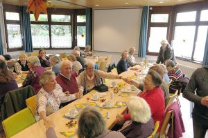 Schunkelrunde beim Herbstfest 2017